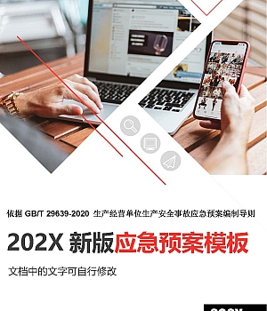 89页!2024新版应急预案处置方案汇编