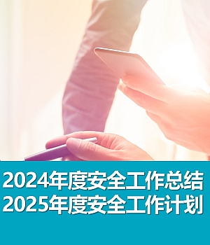 241213-2024年度安全工作总结及明年计划丨40页