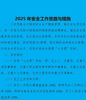 241215-2025年安全工作思路与要点(10页)