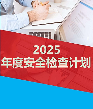 241226-2025年度安全检查计划附各类检查表