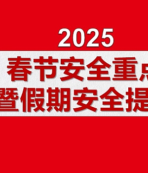 250104-2025春节节前安全重点暨假期安全提示48页
