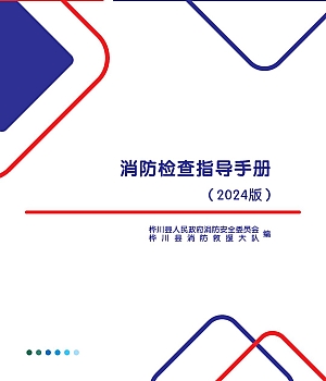 官方版《消防检查指导手册》(2024版)