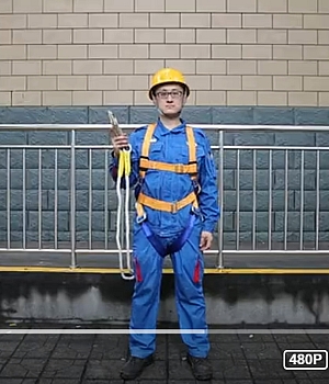 三点式安全带禁止使用!五点式安全带的正确使用,示范视频!