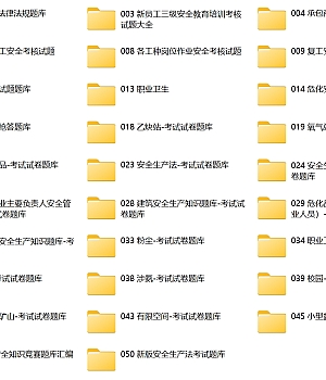 500套安全培训题库汇编,直接拿去用.docx