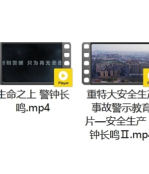应急管理部:2025最新安全生产 警钟长鸣 Ⅰ Ⅱ Ⅲ 警示教育片