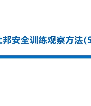 250821-基于杜邦安全训练观察方法STOP丨58页