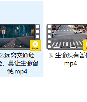 安全提示|预防交通安全教育片(合集)