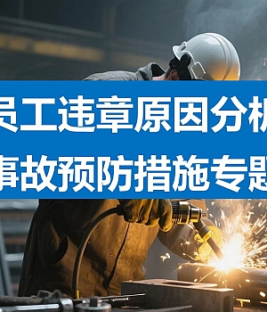 250909-员工违章原因分析及常见事故预防措施专题培训85页