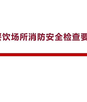 250927-餐饮场所消防安全检查要点丨46页