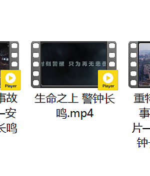 2025最新安全生产 警钟长鸣 Ⅰ Ⅱ Ⅲ 警示教育片