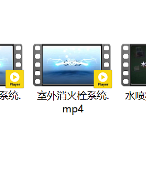 【视频】各消防系统3D动画演示