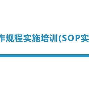 251025-安全操作规程实施培训SOP实施培训45页
